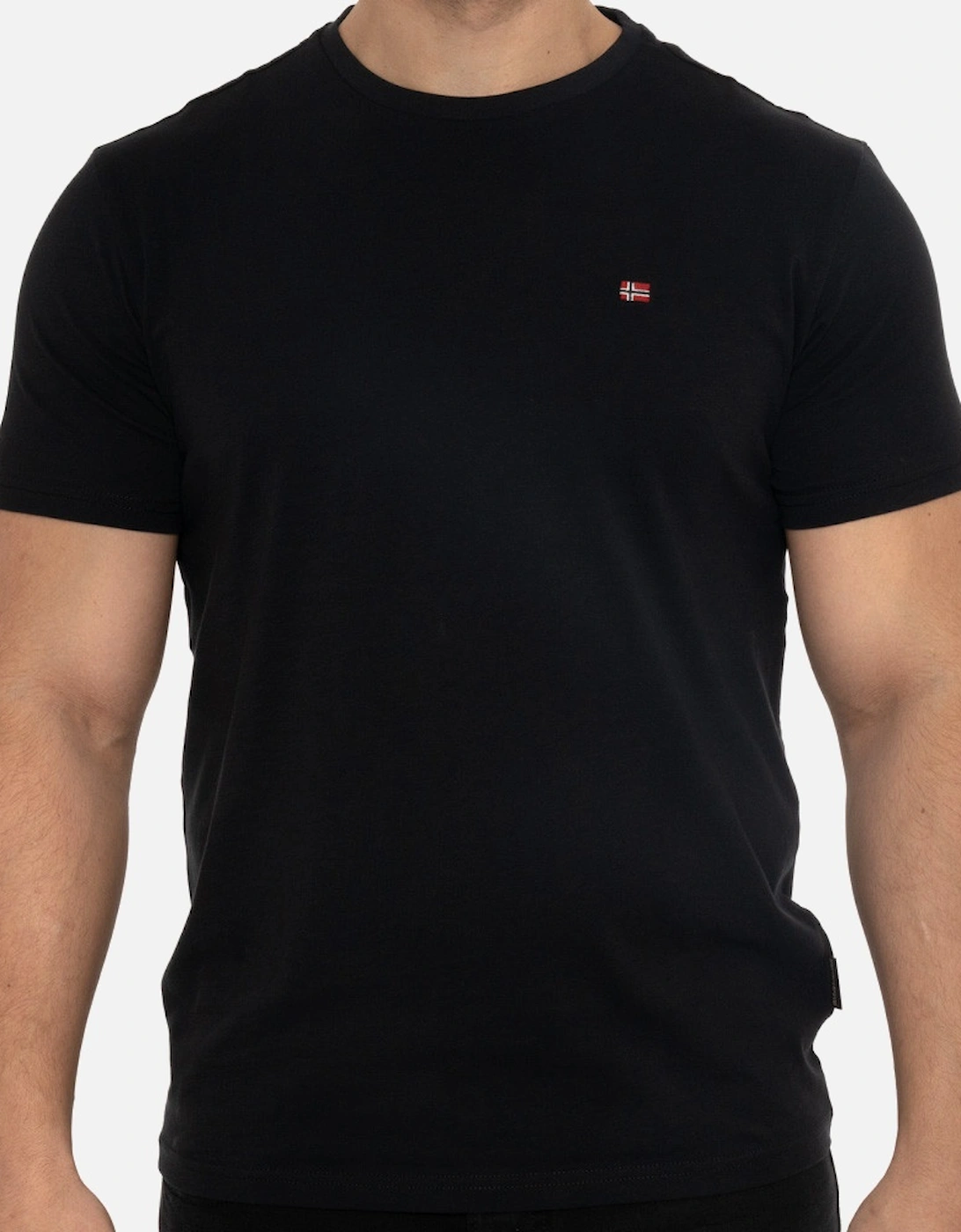 Mens Salis Sum T-Shirt (Black), 7 of 6