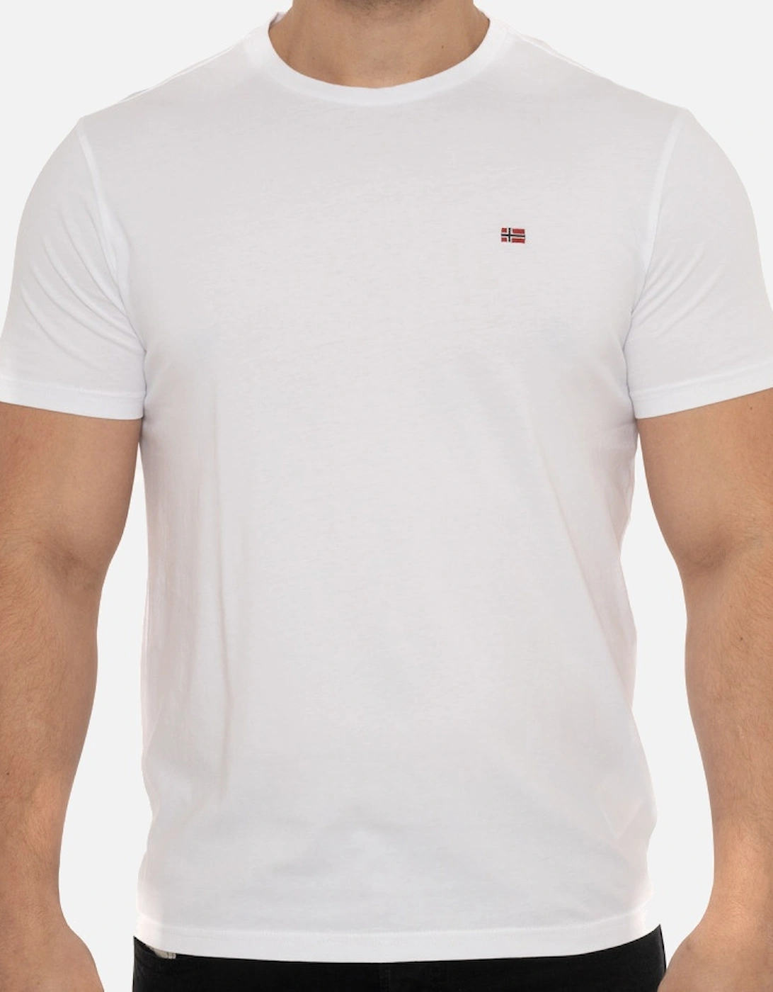 Mens Salis Sum T-Shirt (White), 7 of 6