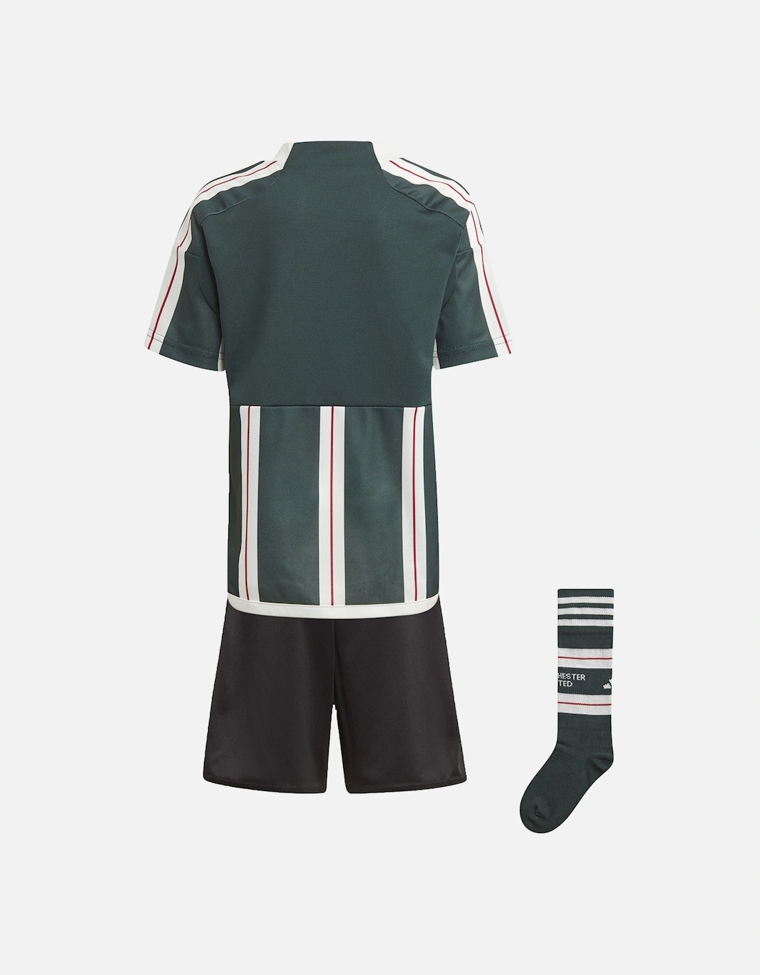 Juniors Manchester United Mini Away Kit 2023/24 (Dark Green)