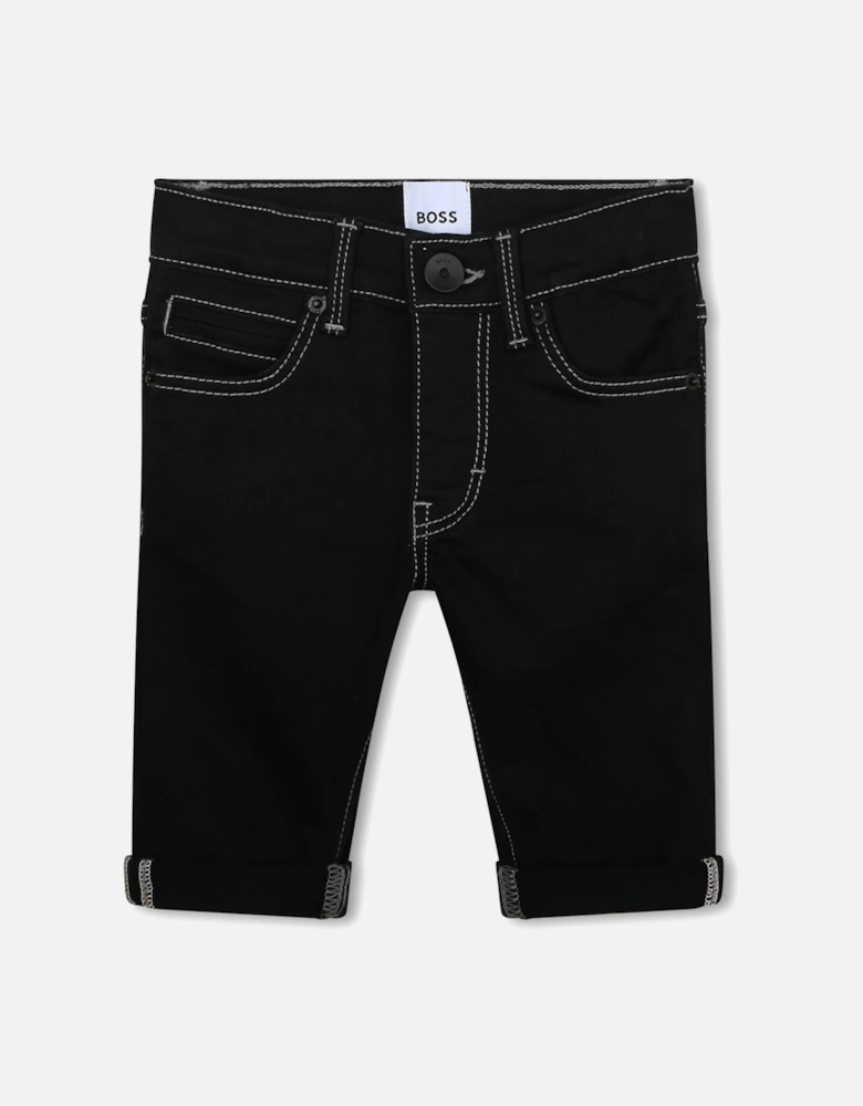 Infants Denim Jeans (Black)