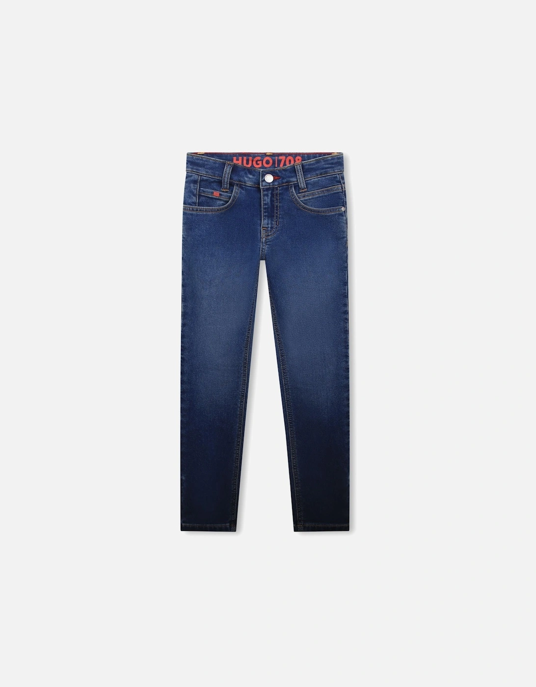 Juniors Double Wash Denim Jeans (Blue), 4 of 3