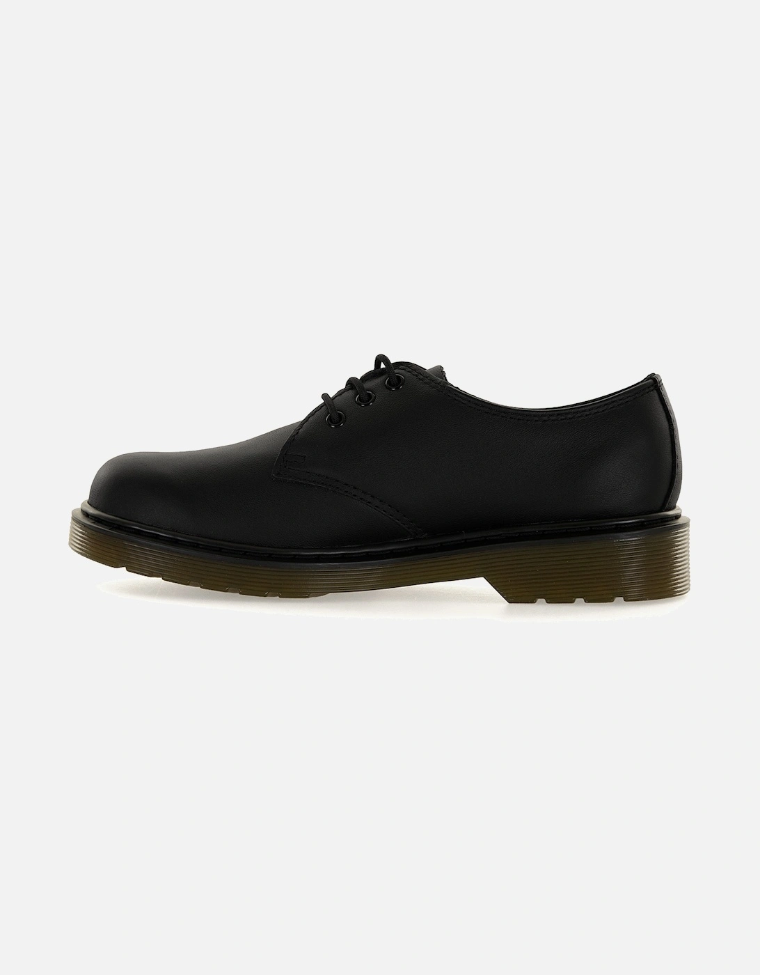 Dr. Martens Juniors Everley Leather Shoes (Black)