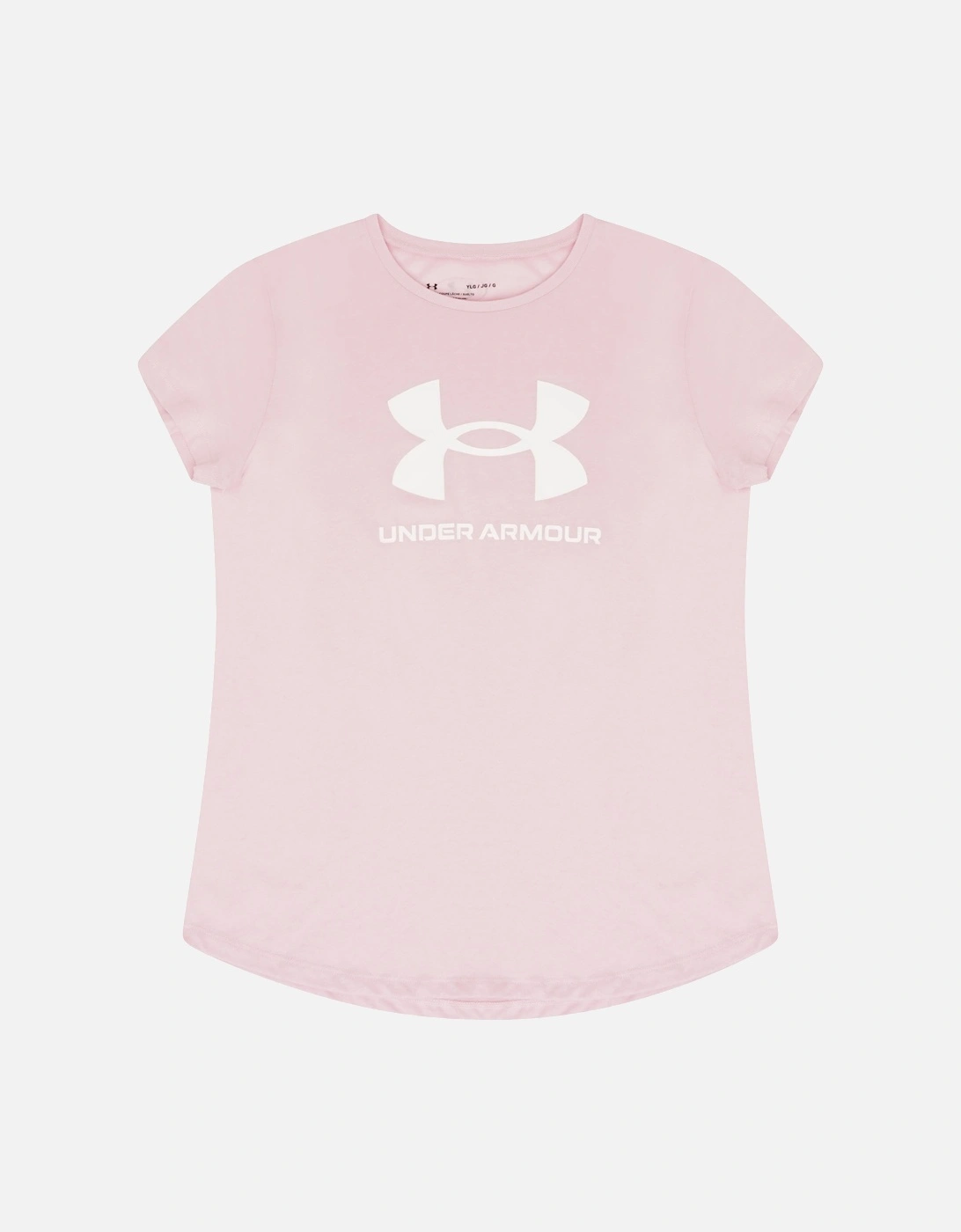 Youths Sportstyle Logo T-Shirt (Pink), 3 of 2