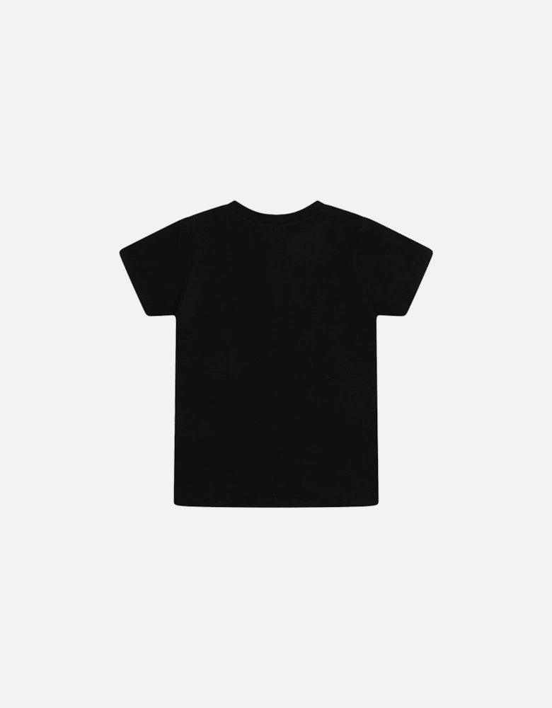 Juniors Maxi Toy Print T-Shirt (Black)