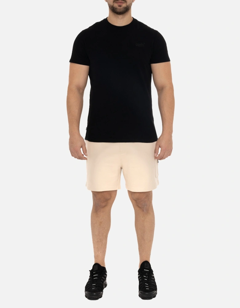 Mens Cargo Beach Shorts (Beige)