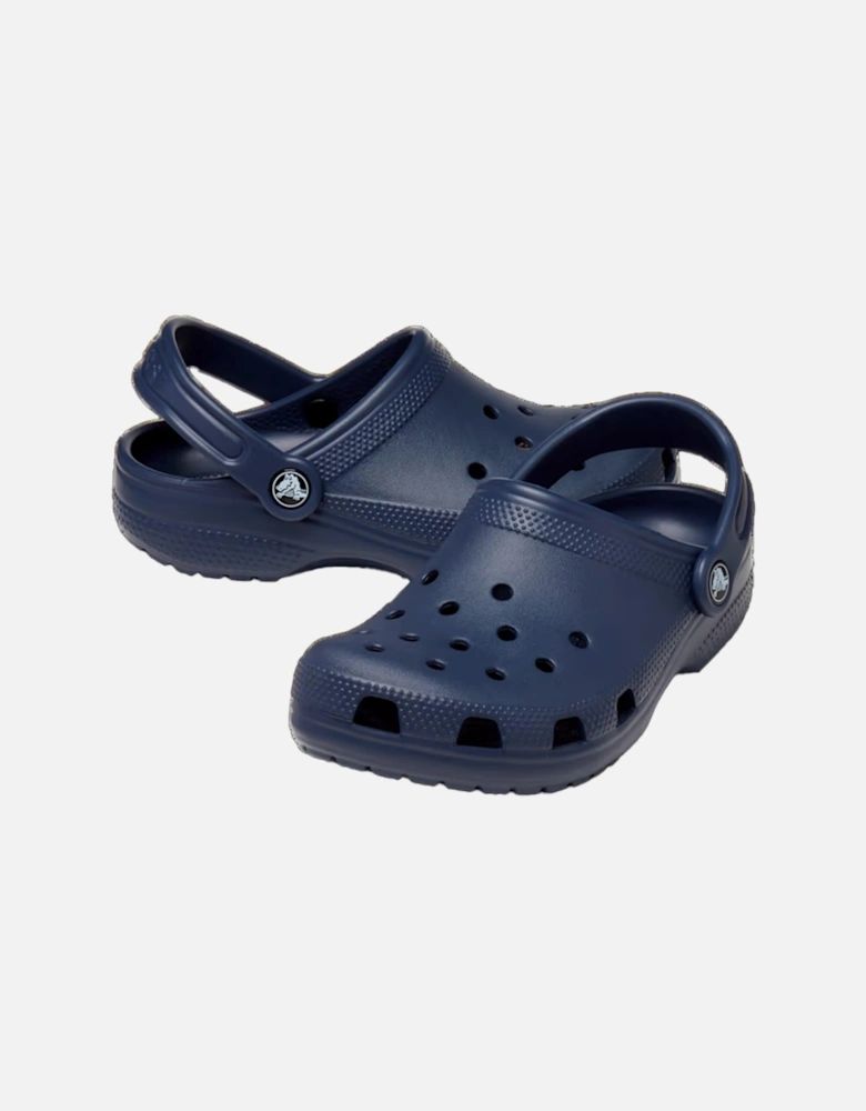 Juniors Classic Clog Sandals (Navy)