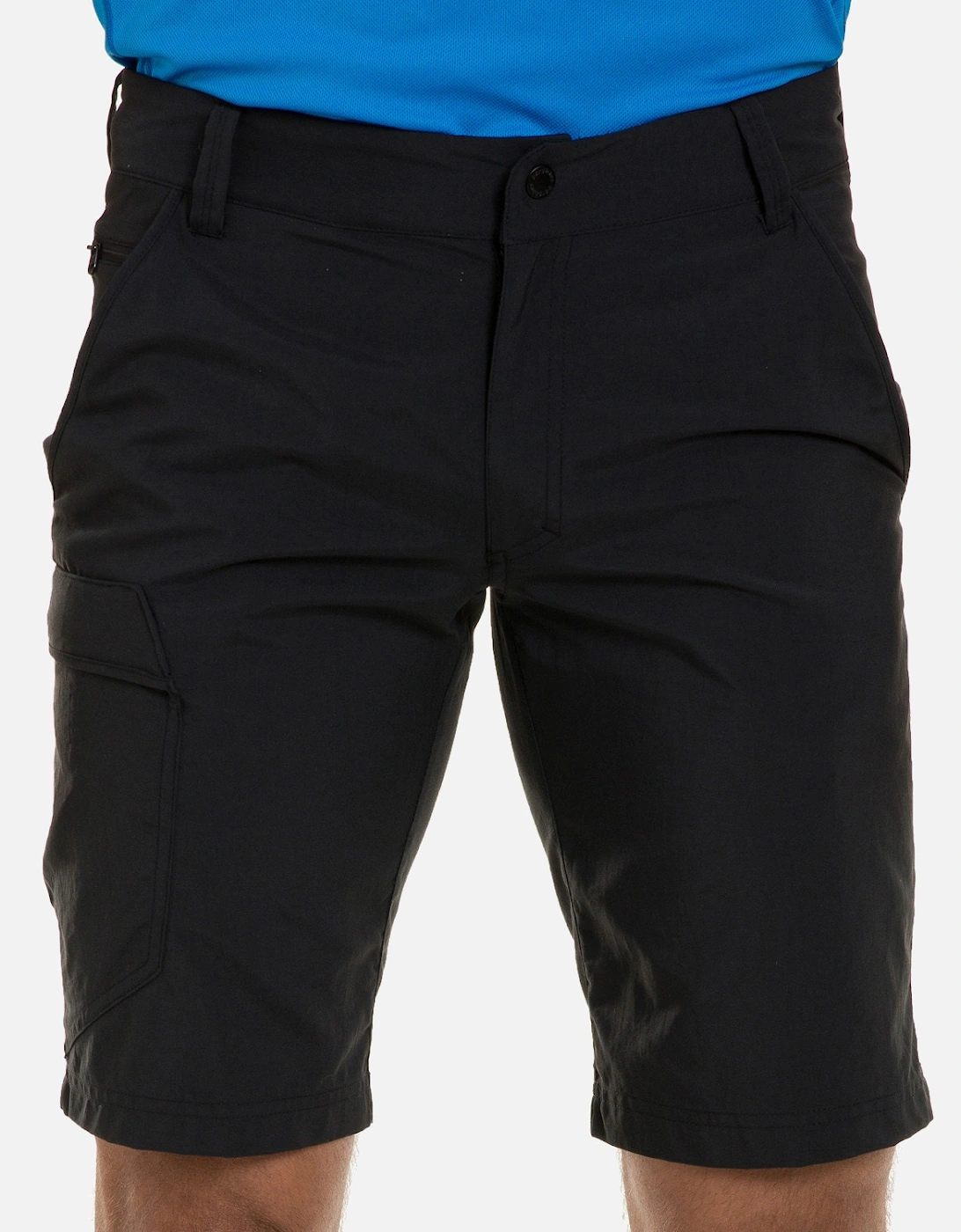 Mens Navigator 2.0 Zip Cargo Shorts (Black)