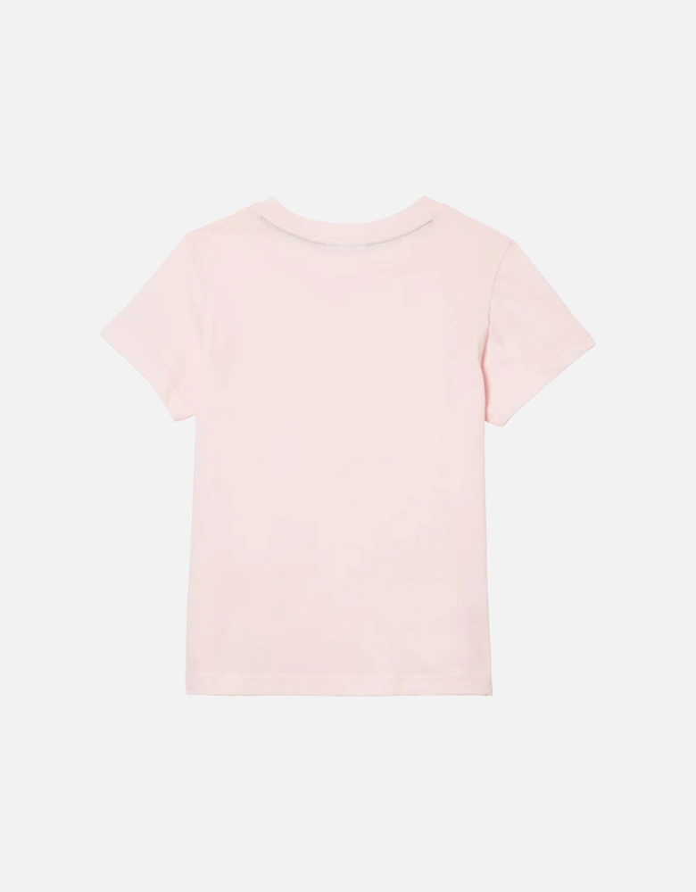 Juniors Plain T-Shirt (Pink)