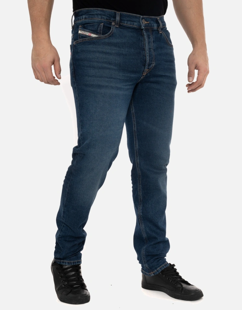 Mens D-Fining Regular Fit Jeans (Blue)