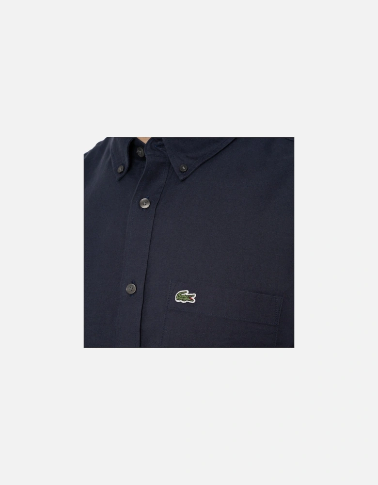 Mens S/S Oxford Shirt (Navy)