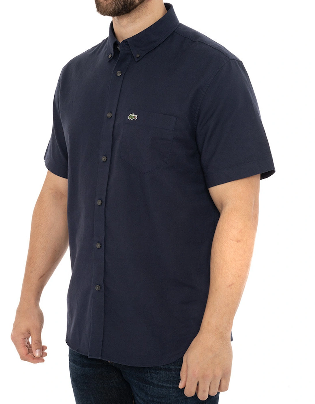 Mens S/S Oxford Shirt (Navy)