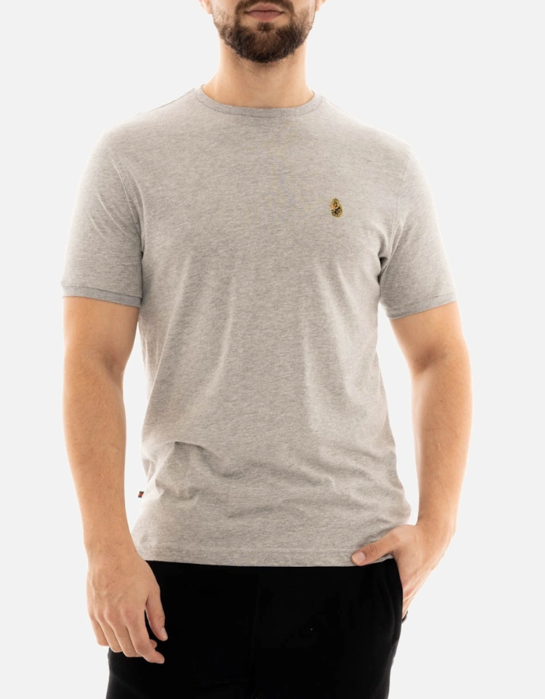 Luke Mens Traff Core Sports T-Shirt (Grey)