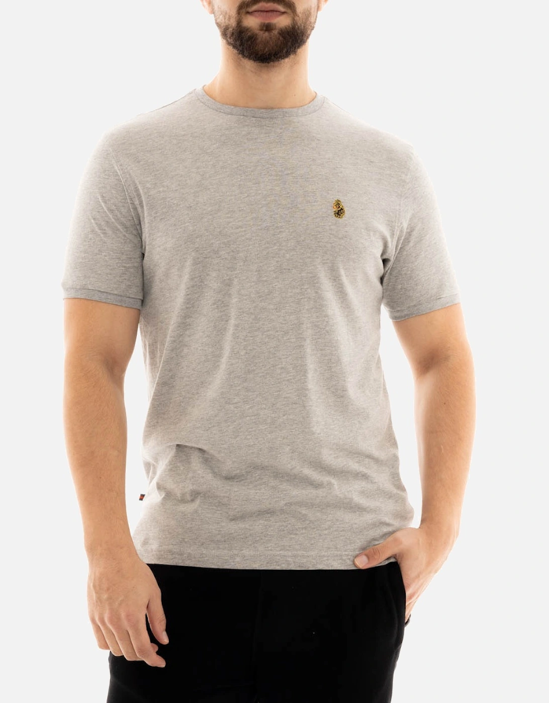 Luke Mens Traff Core Sports T-Shirt (Grey), 4 of 3