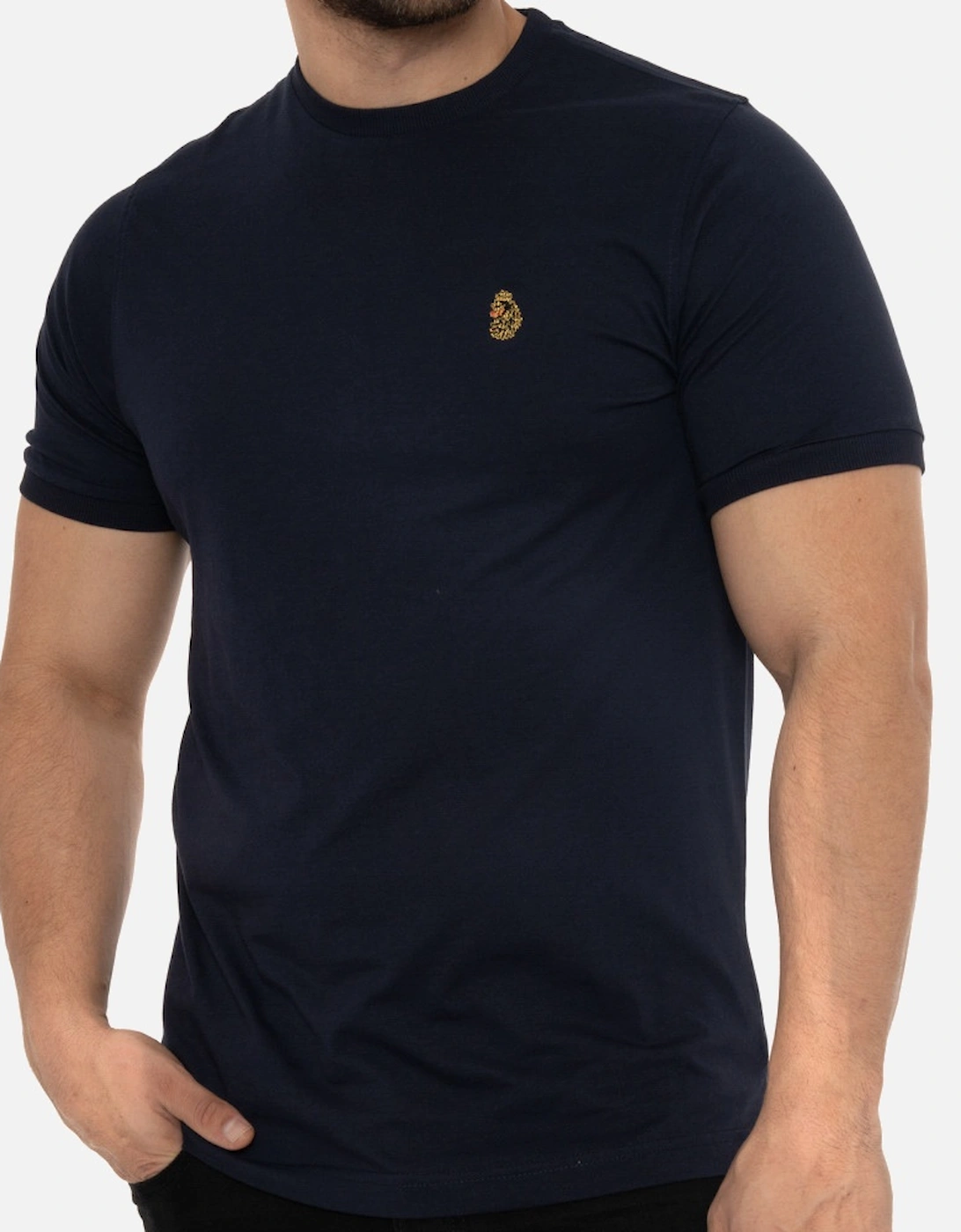 Luke Mens Traff Core Sports T-Shirt (Dark Navy), 7 of 6