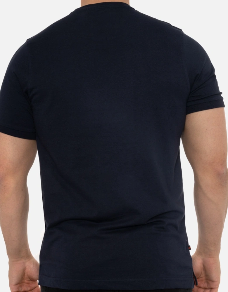 Luke Mens Traff Core Sports T-Shirt (Dark Navy)