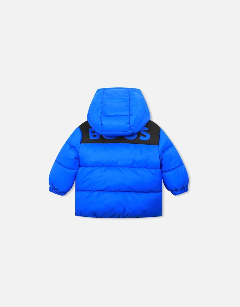 Juniors Puffer Jacket (Blue)