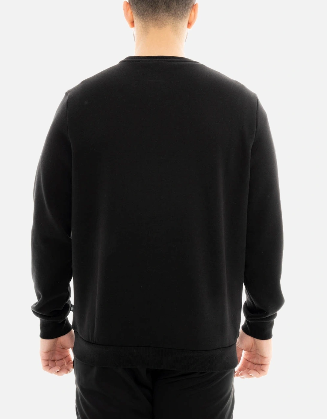 Mens Essential Small Logo Sweatshirt (Black)