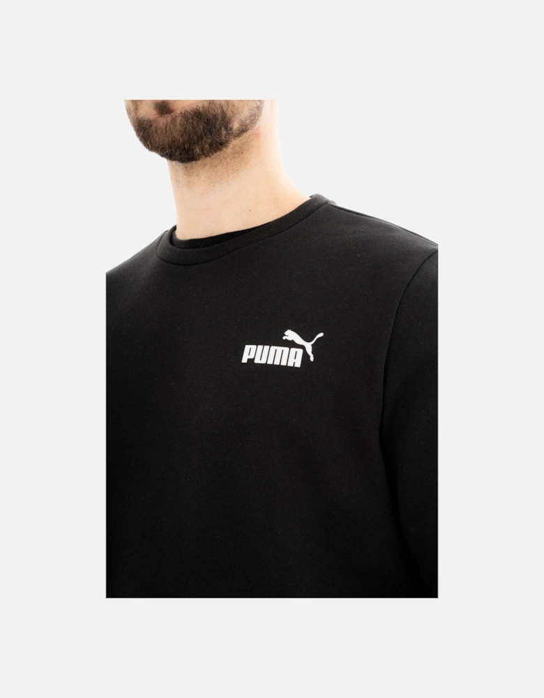 Mens Essential Small Logo Sweatshirt (Black)