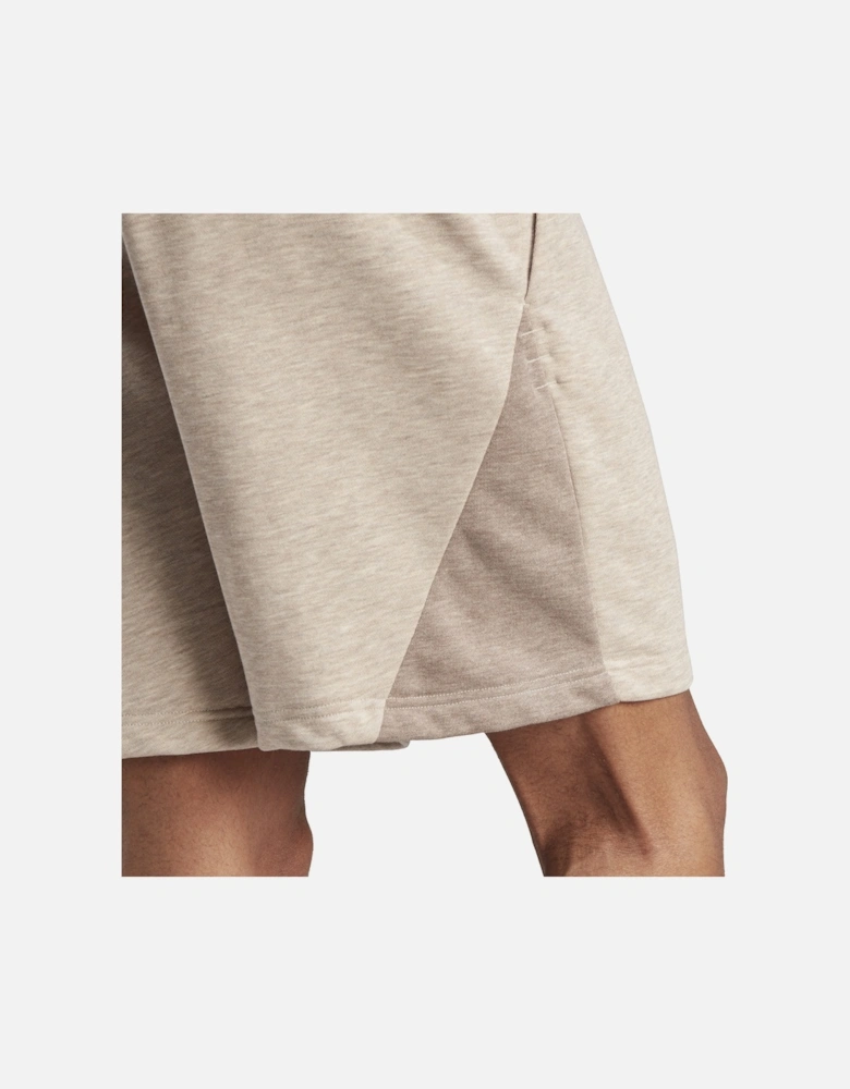 Mens Melange Shorts (Beige)