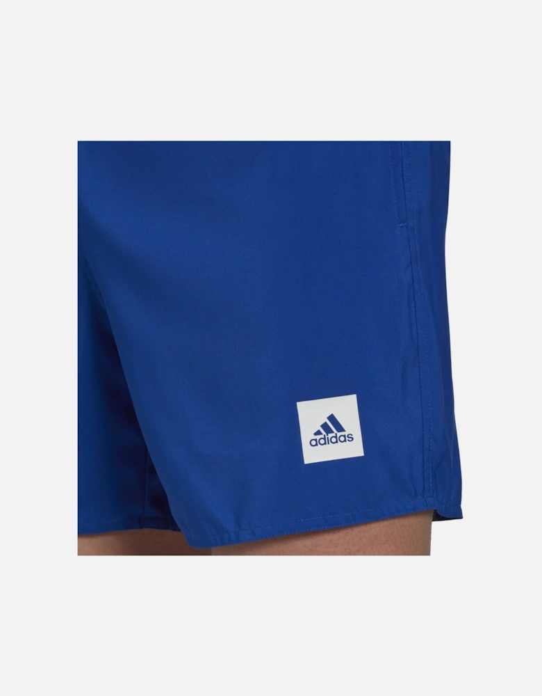 Mens Solid Swim Shorts (Blue)