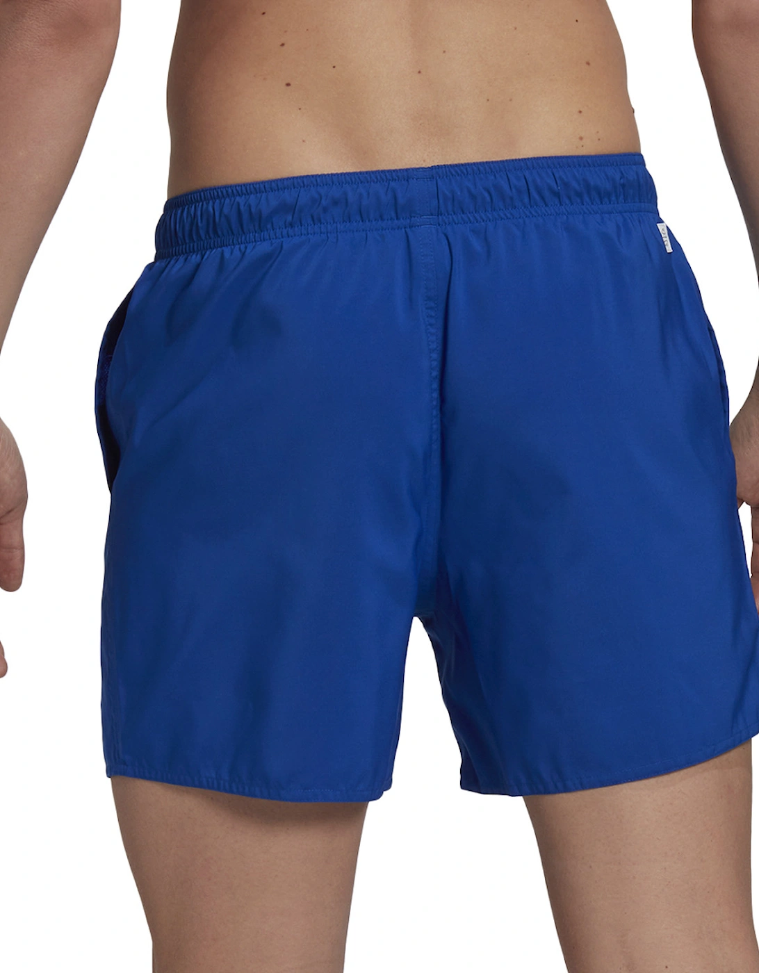 Mens Solid Swim Shorts (Blue)