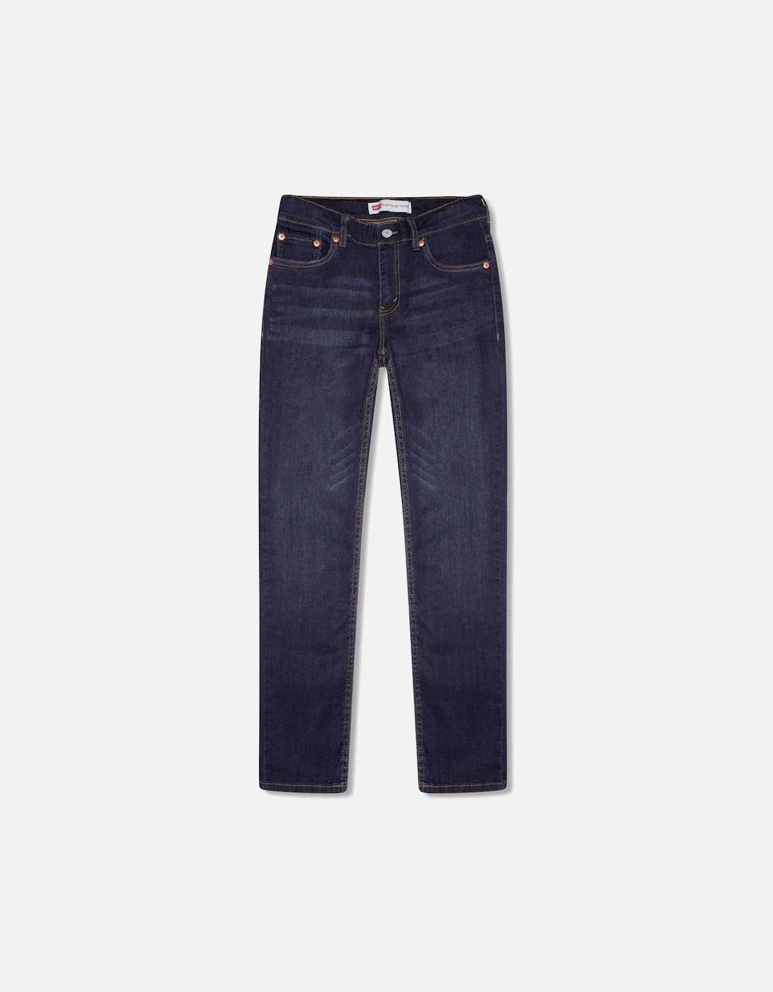 Levis Junior 512 Slim Taper Jeans (Navy), 3 of 2