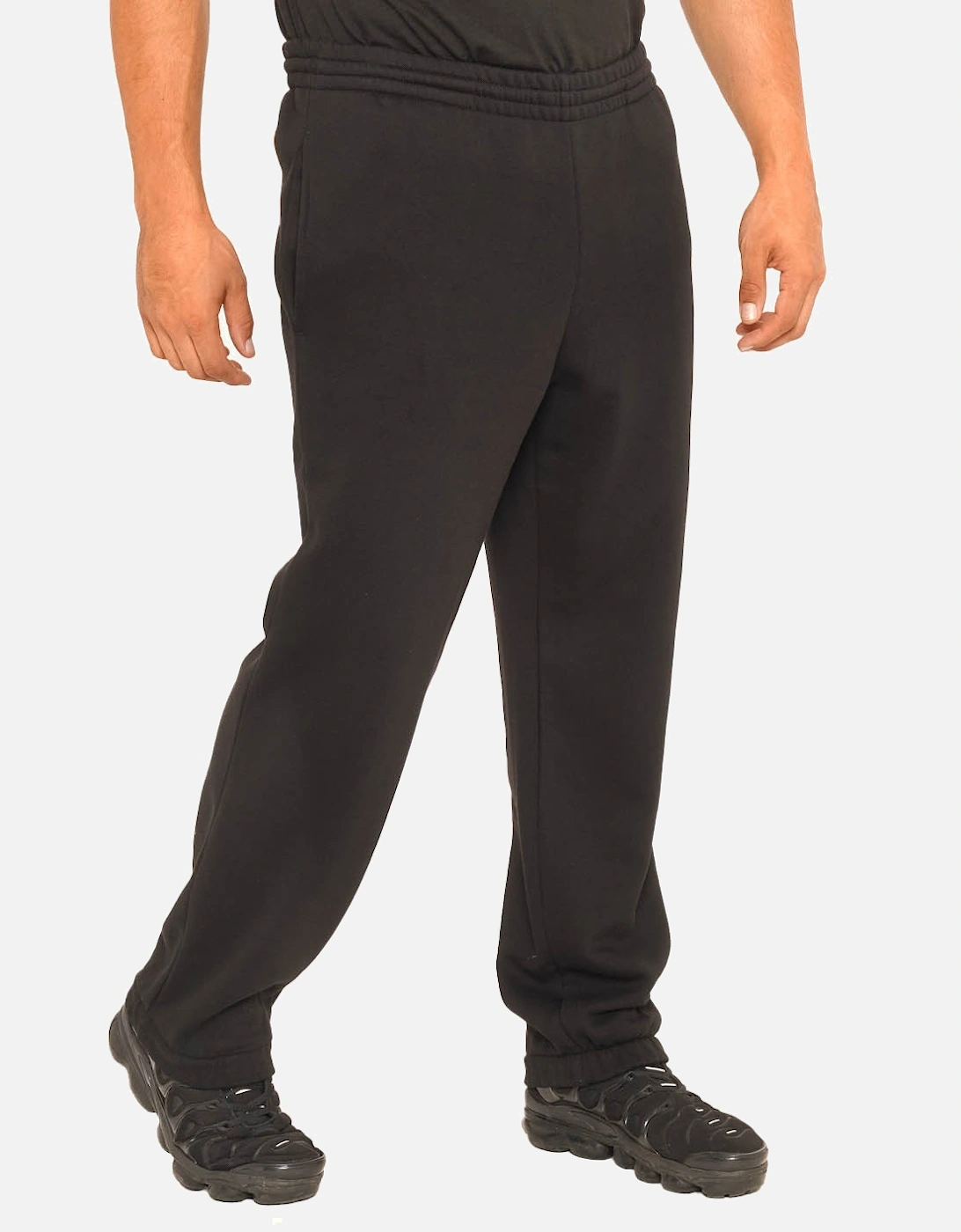 Mens Fleece Joggers (Black)