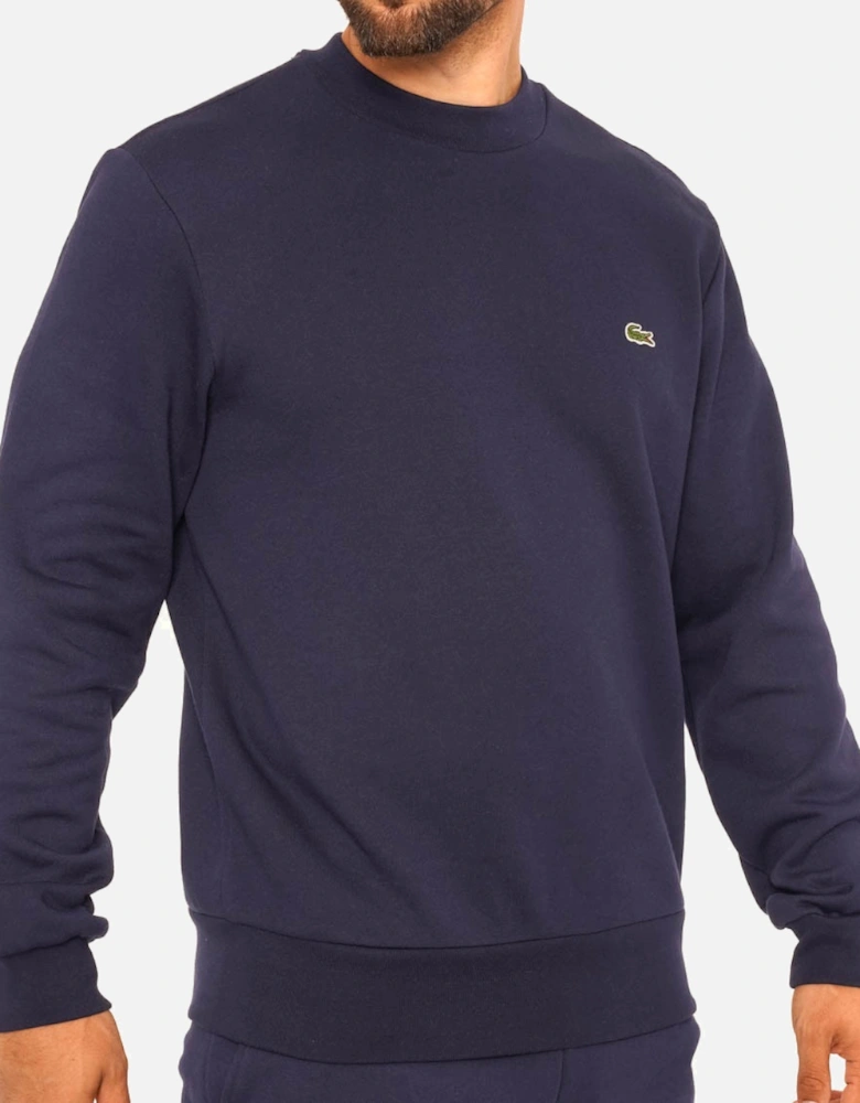 Mens Crew Neck Sweater (Navy)