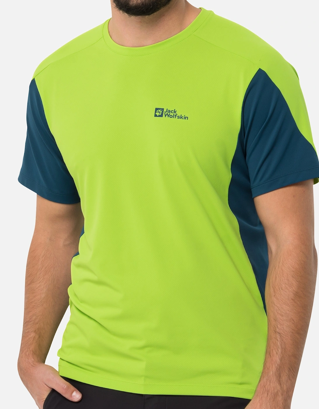 Mens Narrows T-Shirt (Bright Green), 5 of 4