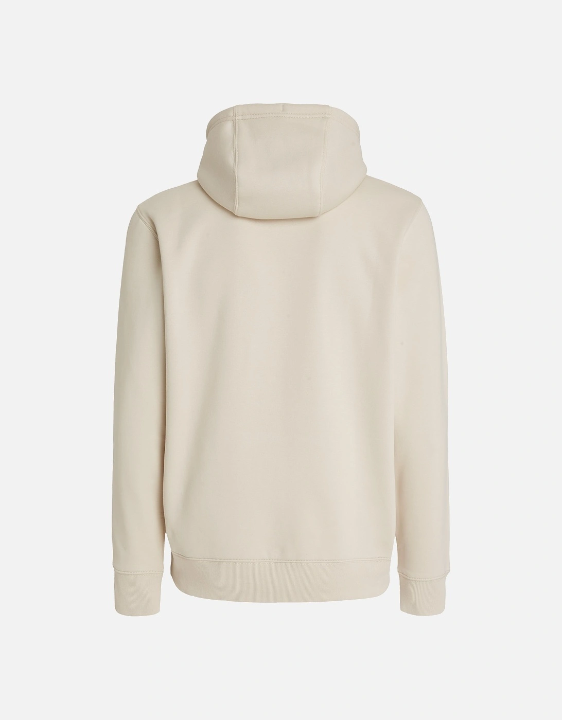 Mens Regular Fleece Hoodie (Beige)