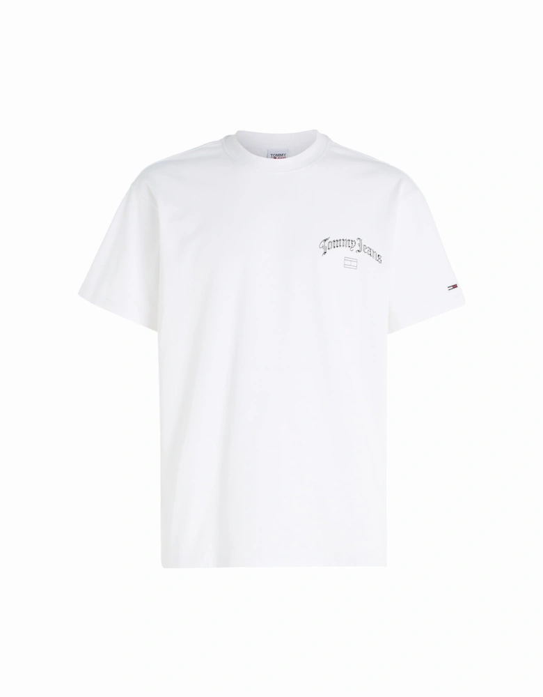 Mens RLX Grunge Arch Logo T-Shirt (White)