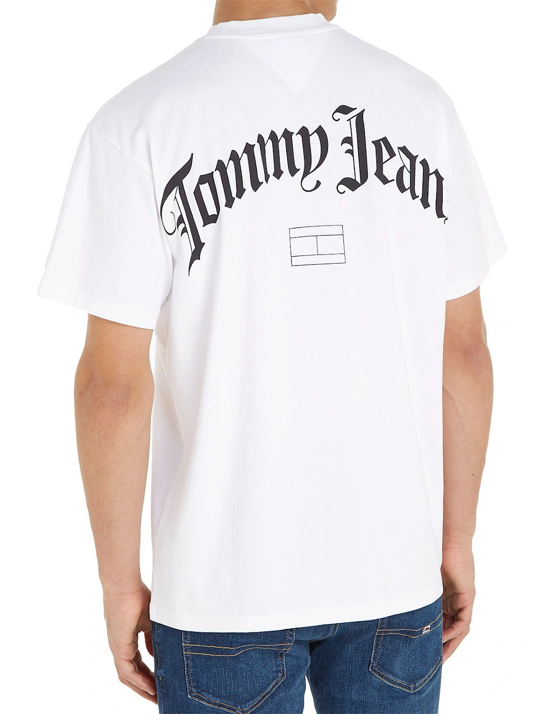 Mens RLX Grunge Arch Logo T-Shirt (White)