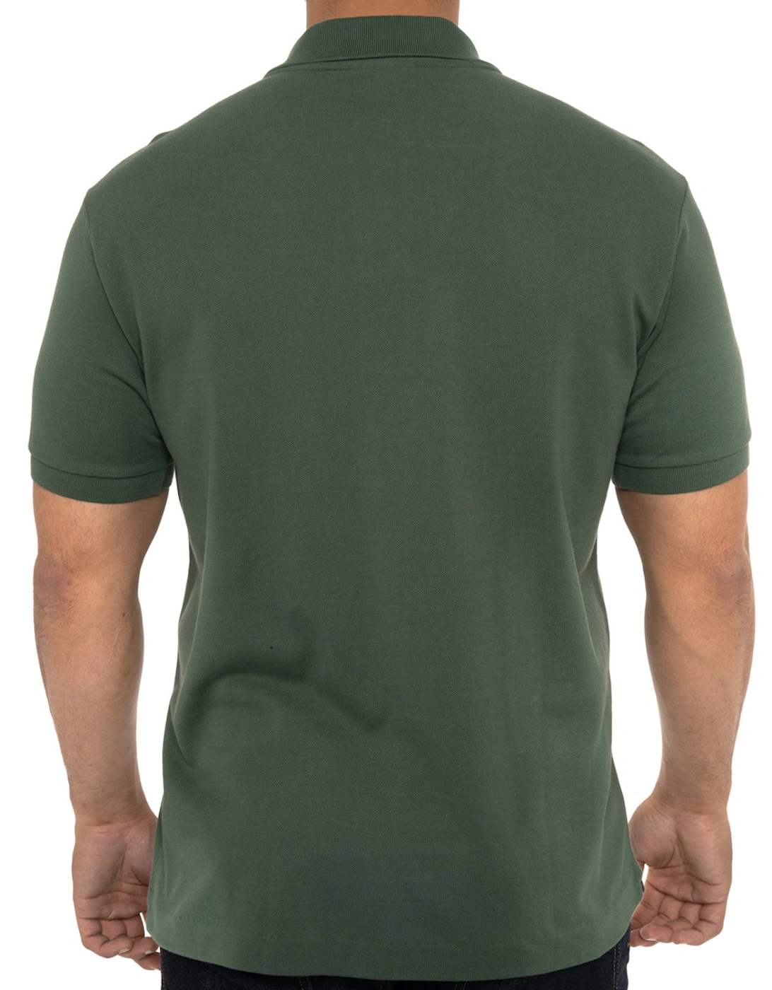 Mens S/S Plain Polo Shirt (Green)