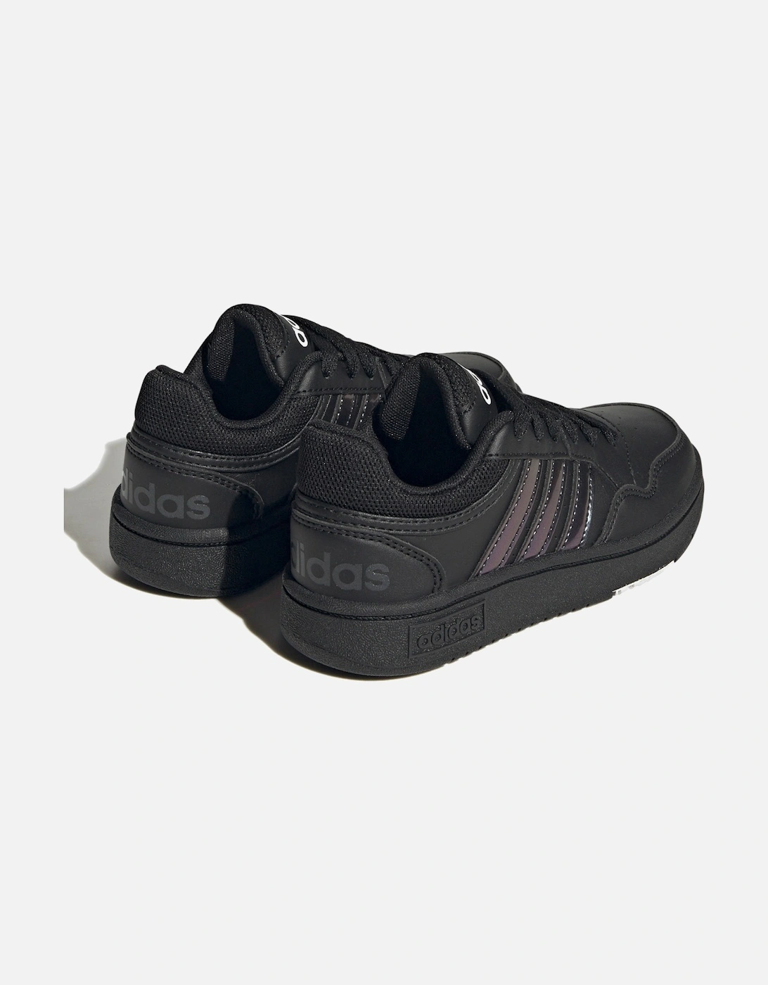Youths Hoops 3.0 Trainers (Black)
