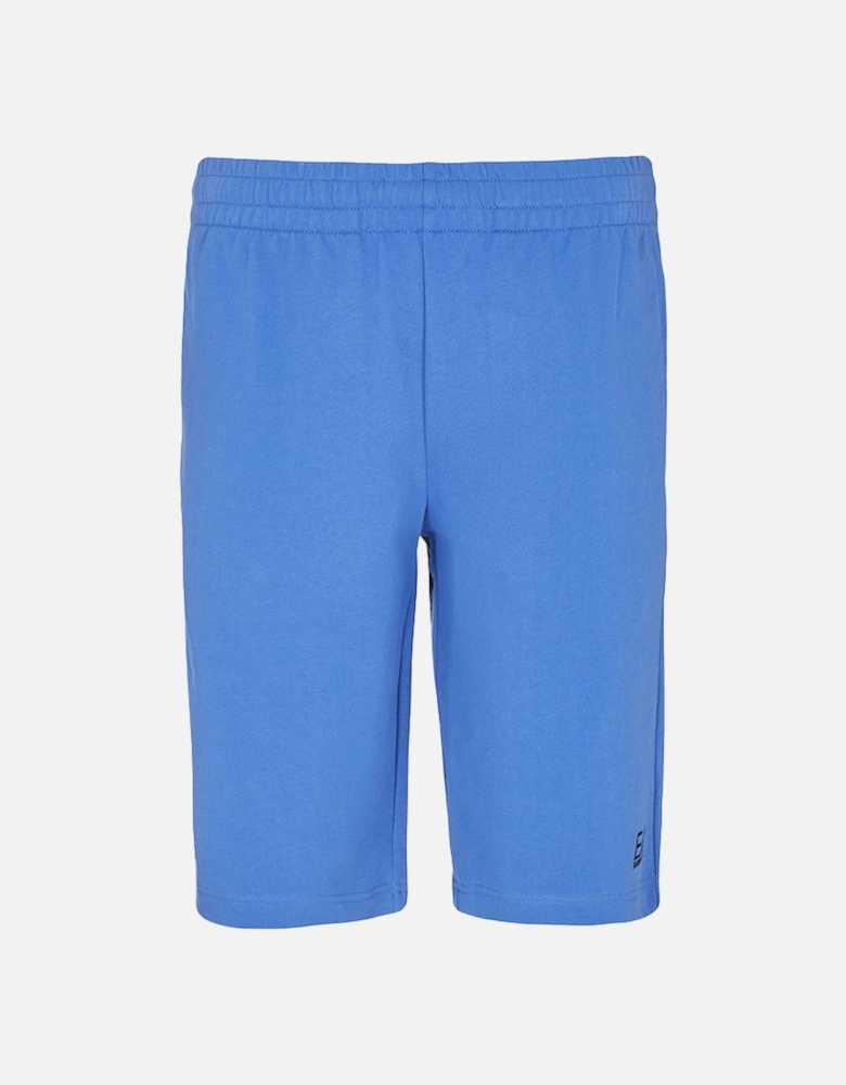 Mens Small Logo Sweat Shorts (Cobalt)