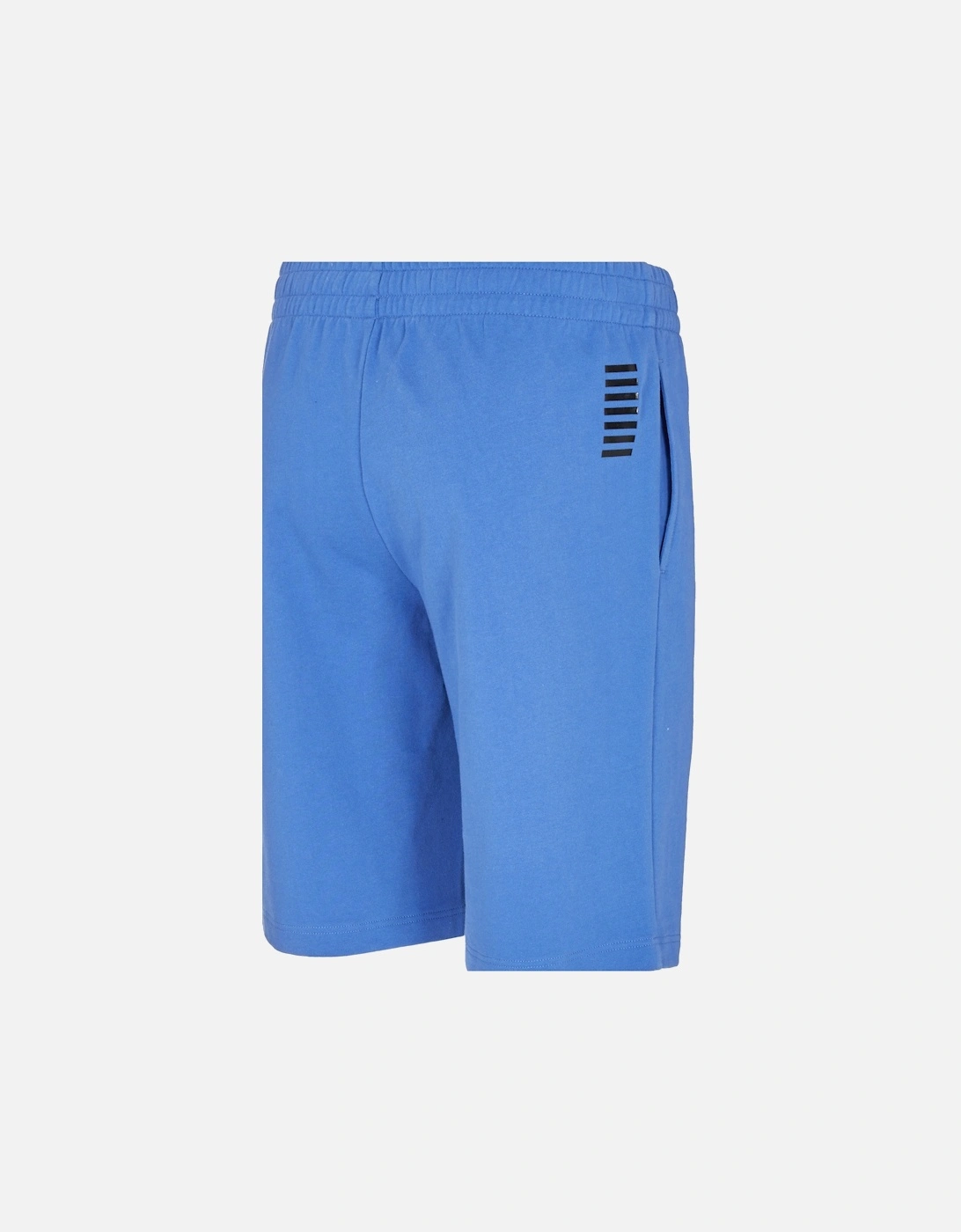 Mens Small Logo Sweat Shorts (Cobalt)