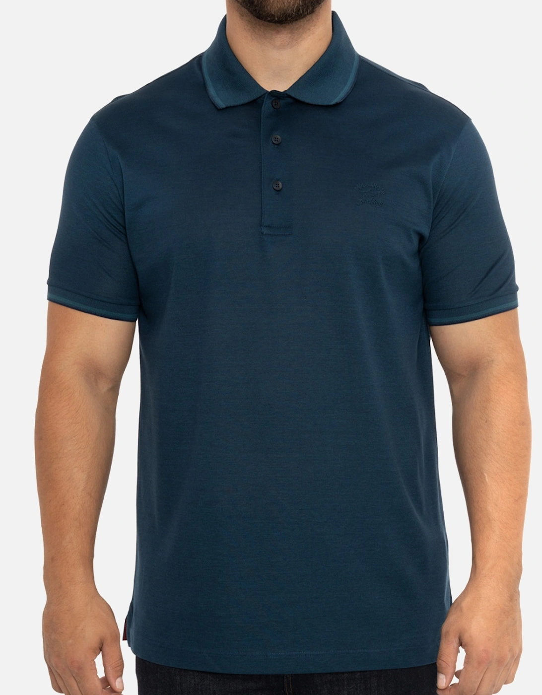 Mens 3-1 Kompact Tech Polo Shirt (Dark Turquoise), 8 of 7