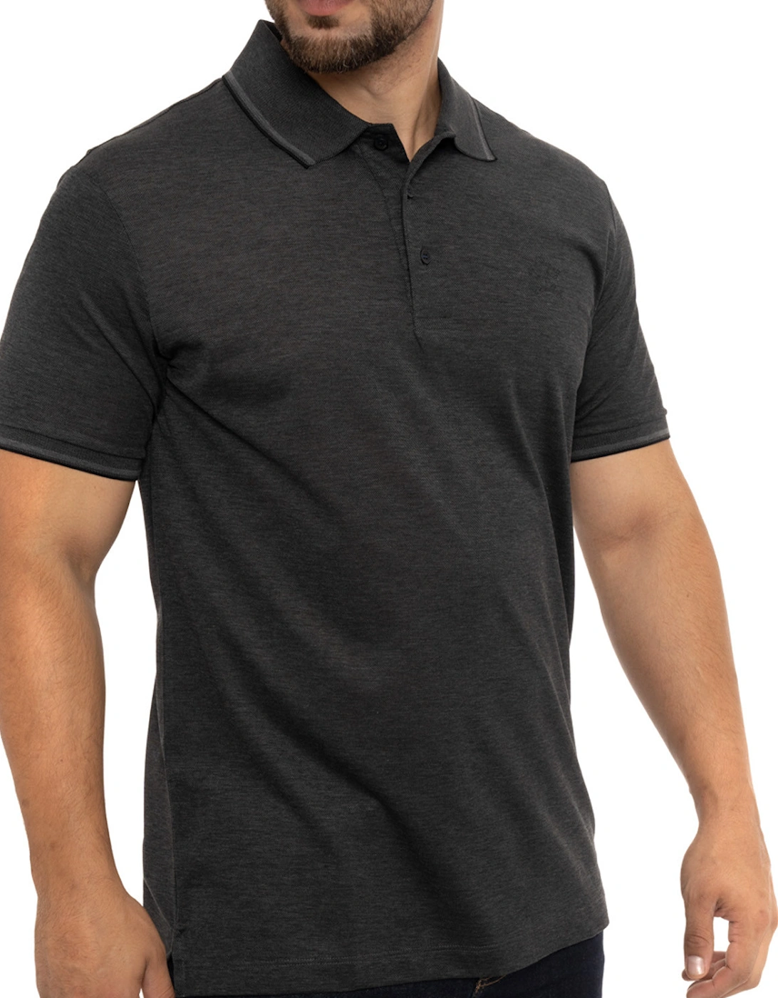 Mens 3-1 Kompact Tech Polo Shirt (Black)