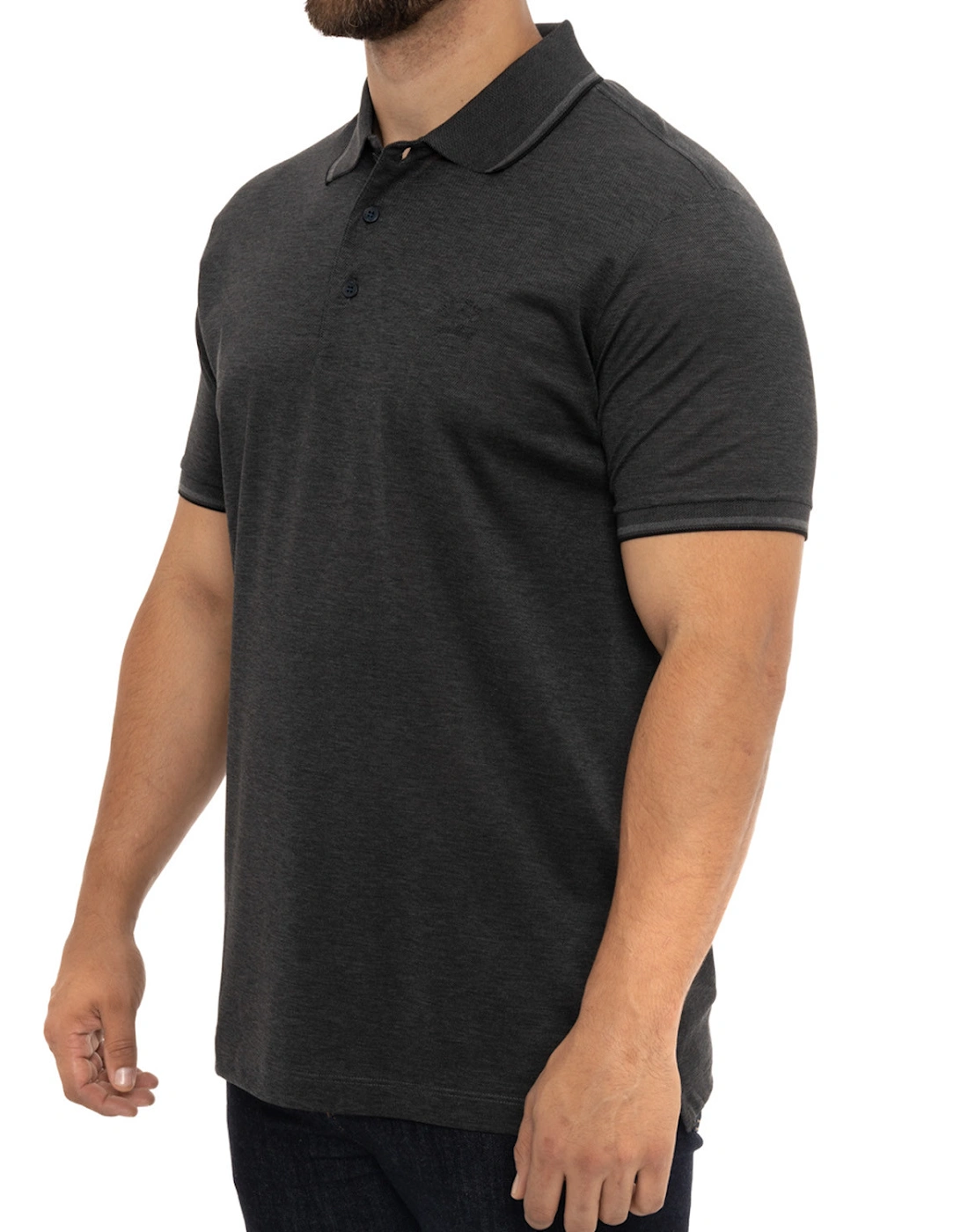 Mens 3-1 Kompact Tech Polo Shirt (Black)