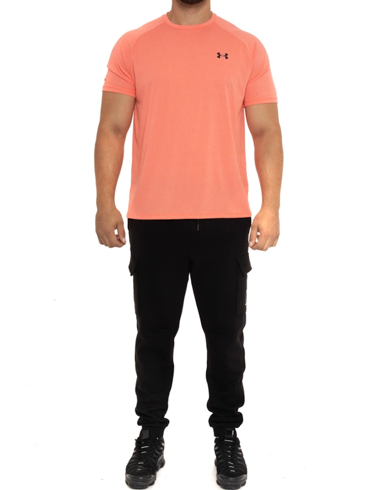 Mens Tech 2.0 Textured T-Shirt (Orange)