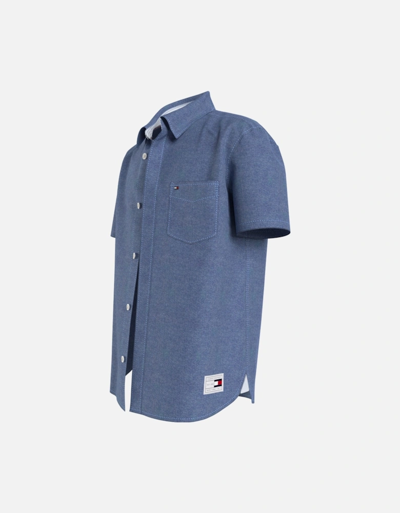 Juniors Denim Shirt (Blue)