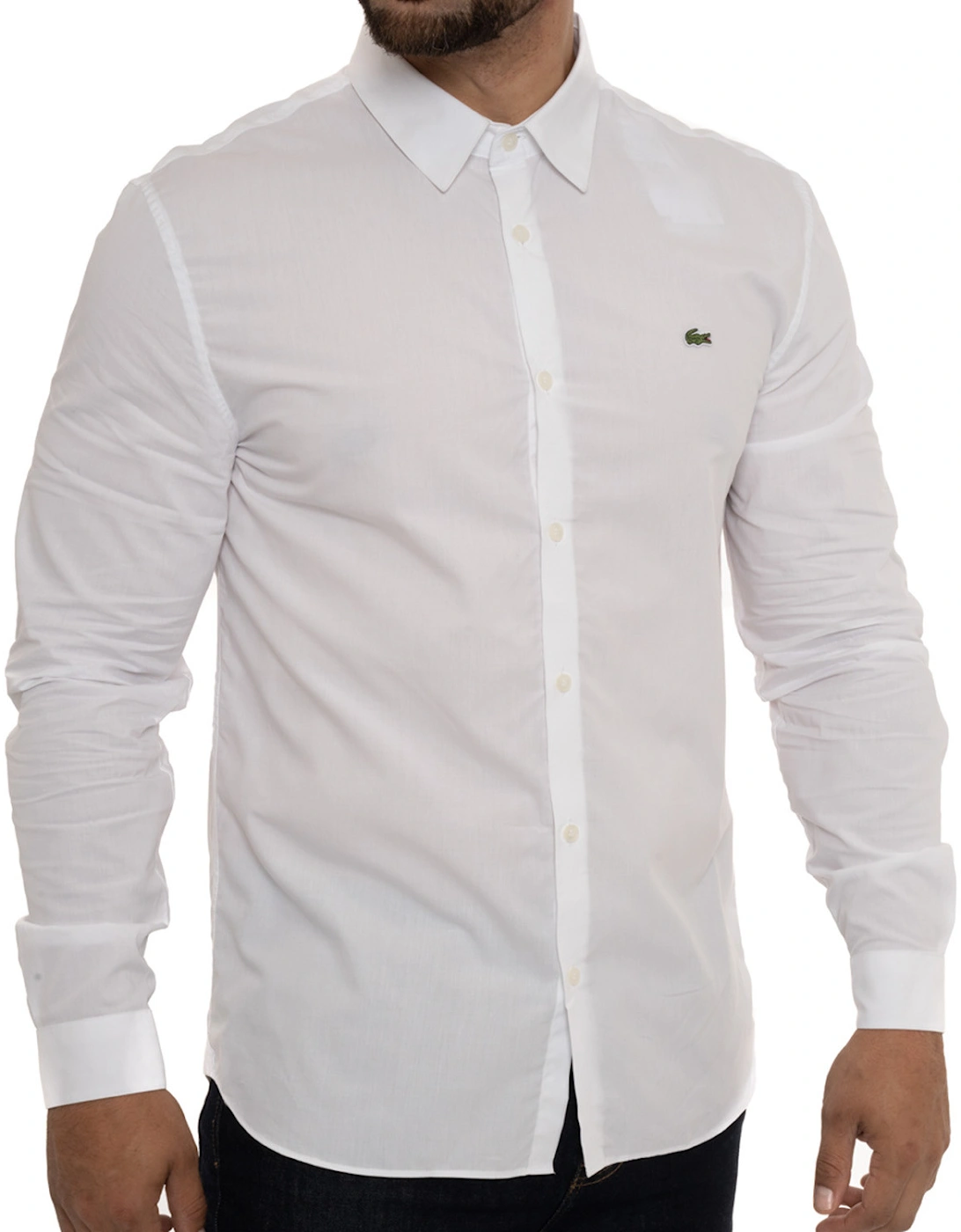Mens Slim Fit Shirt (White)