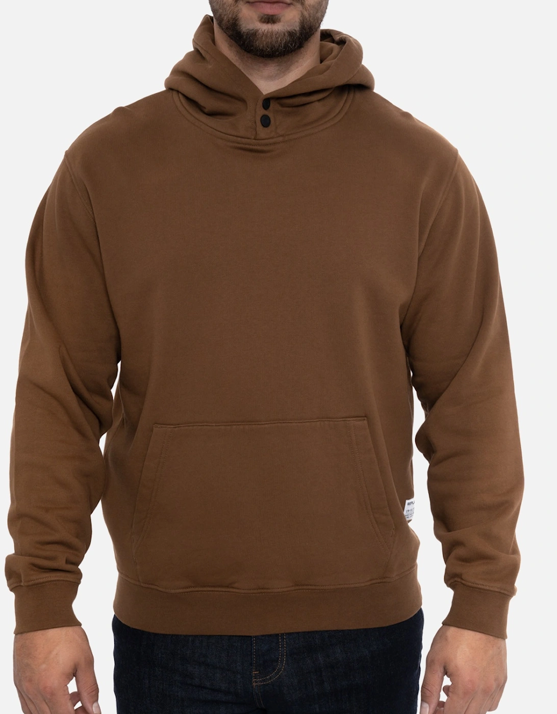 Mens Overhead Hoodie (Brown), 8 of 7