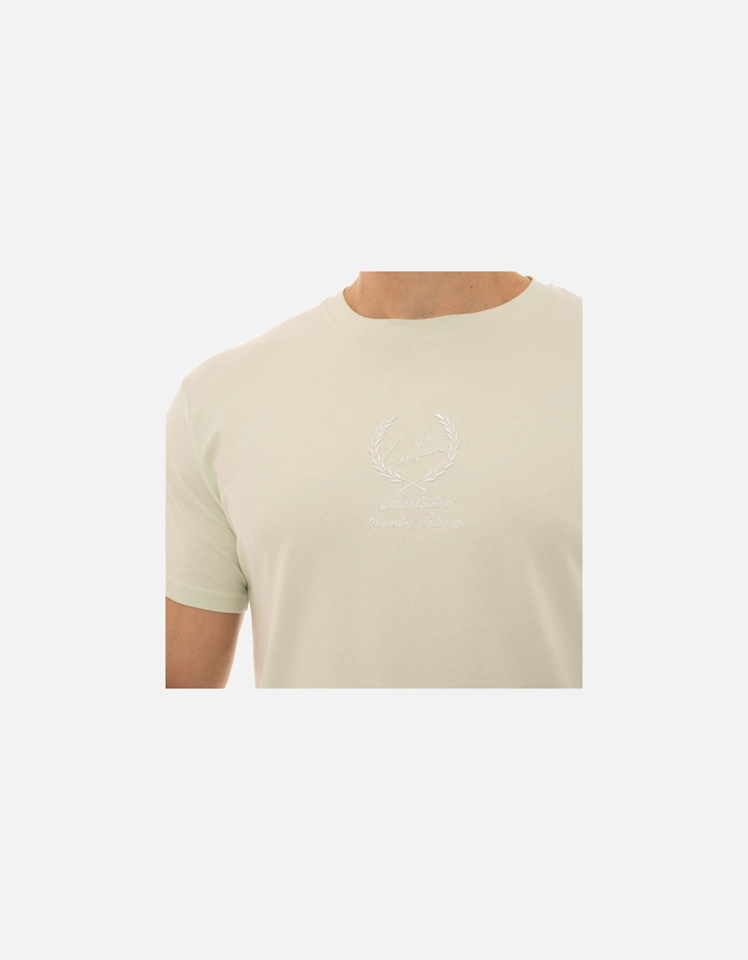 Mens TCC Laurel Logo Slim T-Shirt (Mint)