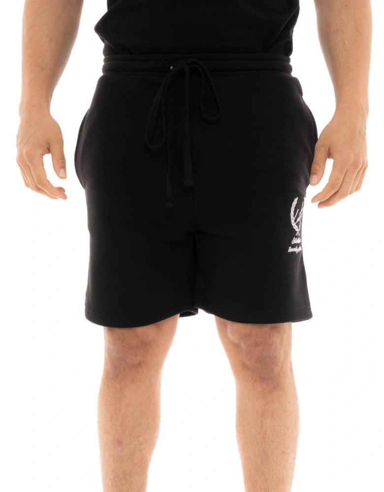 Mens Tcc Laurel Logo Shorts (Black)