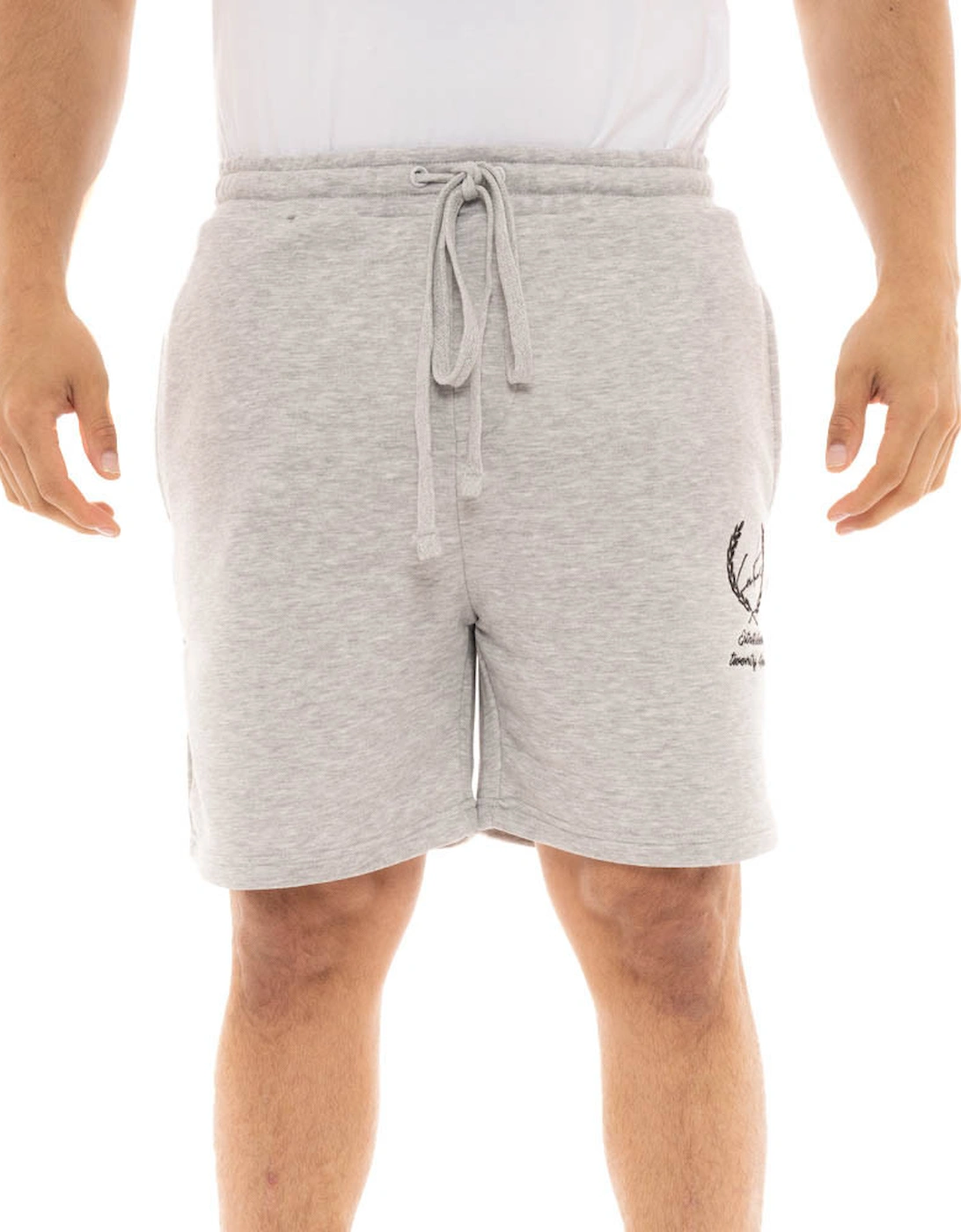 Mens Tcc Laurel Logo Shorts (Grey), 5 of 4