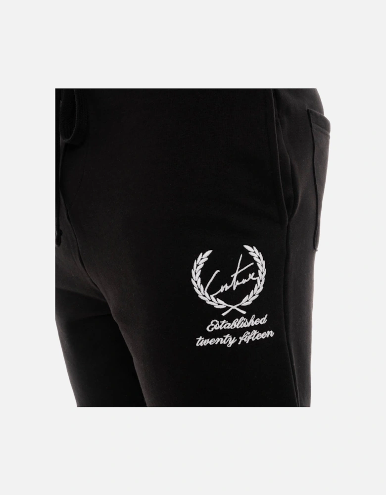 Mens Tcc Laurel Logo Shorts (Black)