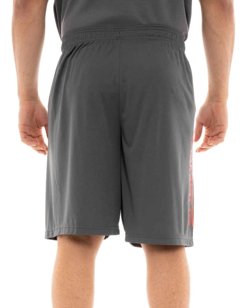 Mens Tech Wordmark Shorts (Grey)