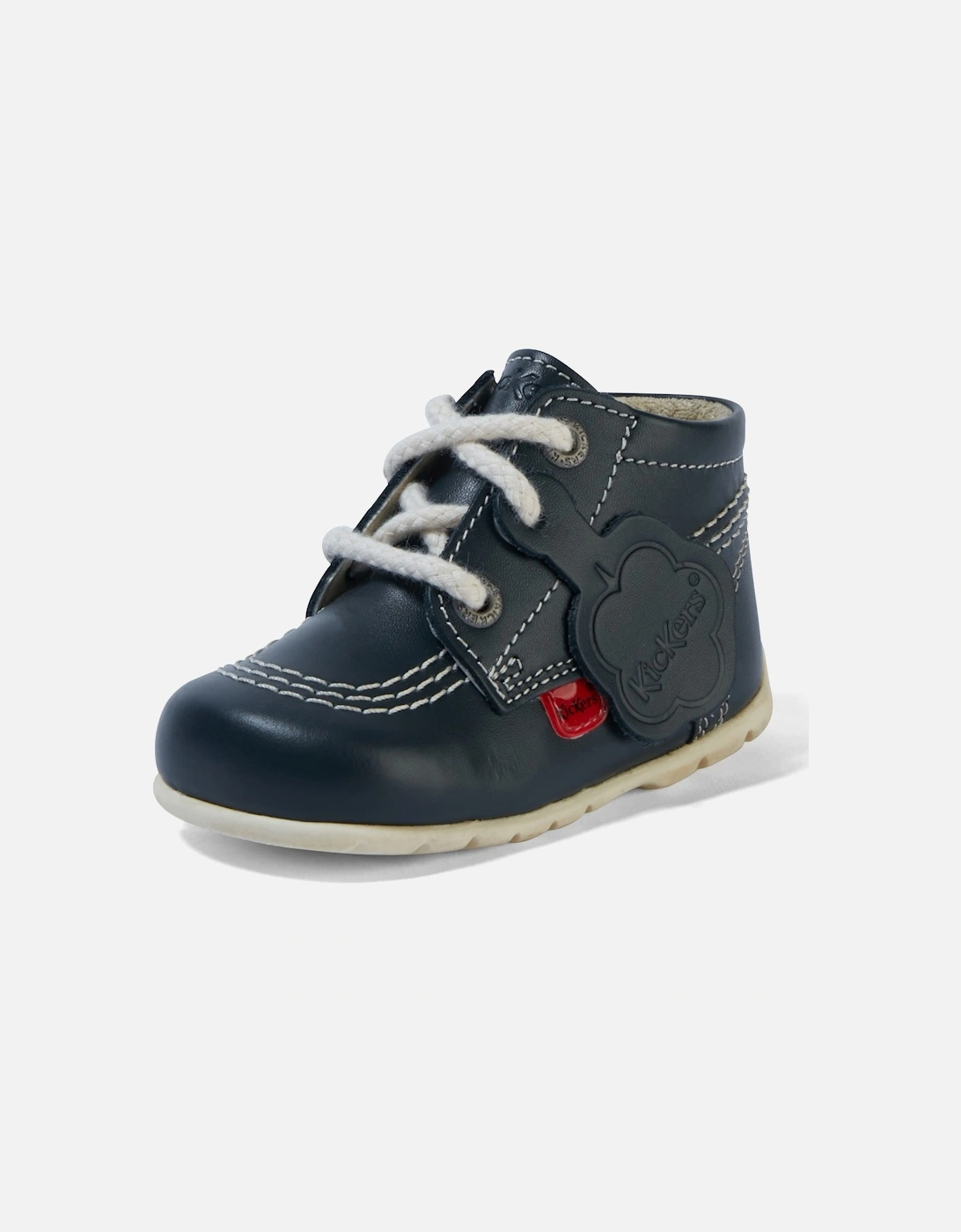 Baby Kick Hi Leather Boot (Navy)