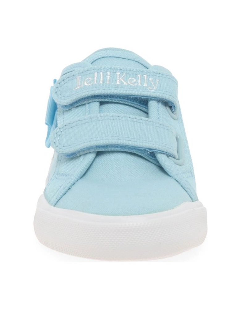 Juniors Lily Canvas Shoe (Blue)